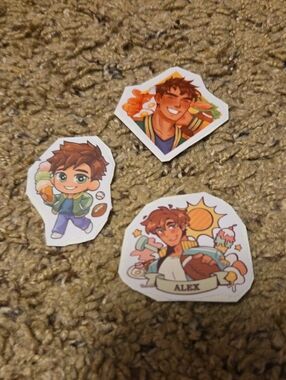Stardew Valley Alex Sticker Set - Cozy Farm Game
